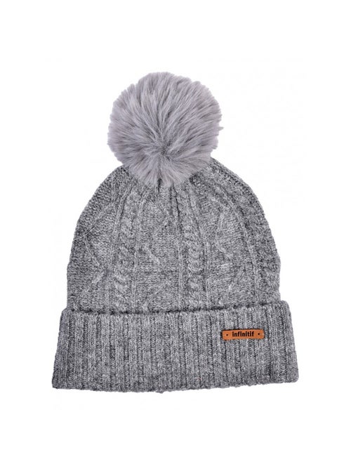 Bonnet Pompon INFINITF Femme - Kiabi