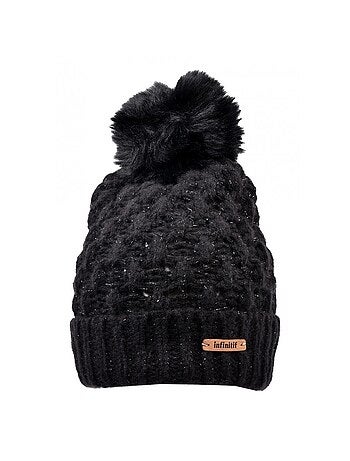 Bonnet Pompon INFINITF Femme