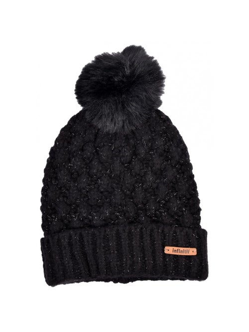 Bonnet Pompon INFINITF Femme - Kiabi