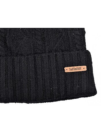 Bonnet Pompon INFINITF Femme