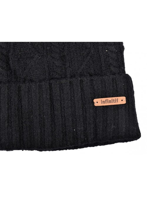 Bonnet Pompon INFINITF Femme - Kiabi