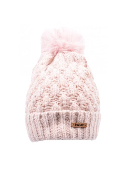 Bonnet Pompon INFINITF Femme - Kiabi
