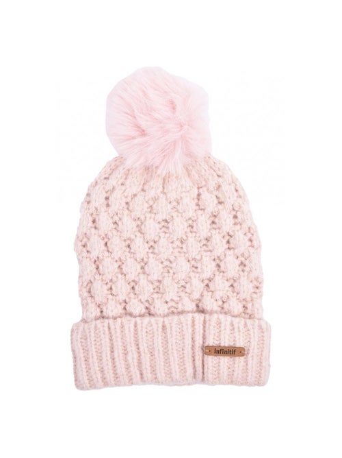 Bonnet Pompon INFINITF Femme - Kiabi