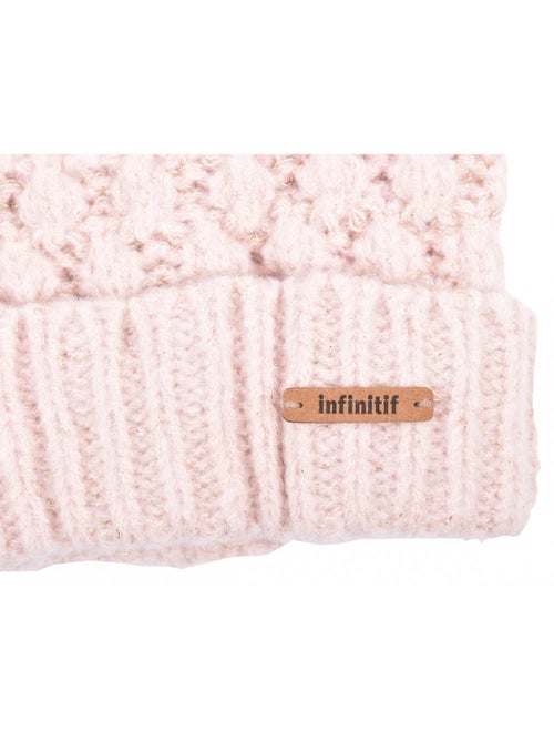 Bonnet Pompon INFINITF Femme - Kiabi