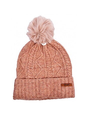 Bonnet Pompon INFINITF Femme