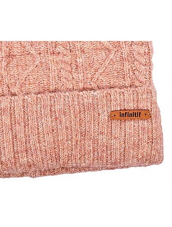 Bonnet Pompon INFINITF Femme