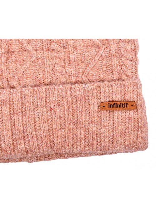Bonnet Pompon INFINITF Femme - Kiabi