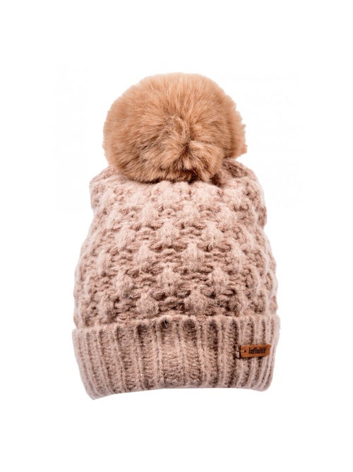 Bonnet Pompon INFINITF Femme - Kiabi