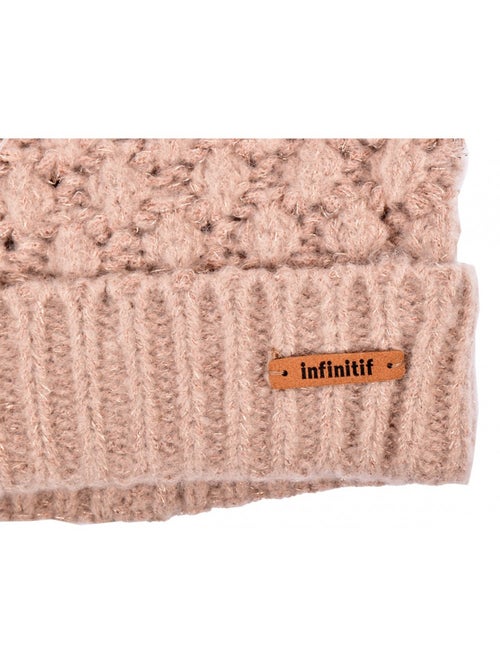 Bonnet Pompon INFINITF Femme - Kiabi