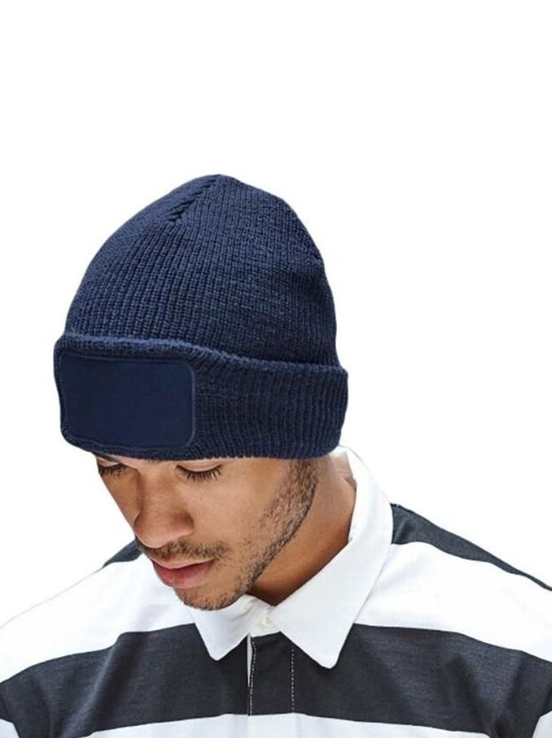 Bonnet printer unisexe pour adultes thinsulate - beechfield Bleu marine - Kiabi