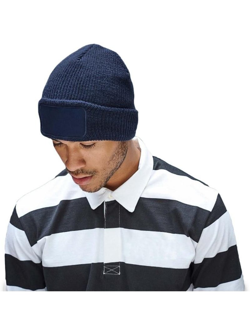 Bonnet printer unisexe pour adultes thinsulate - beechfield Bleu marine - Kiabi