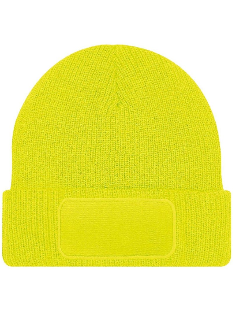 Bonnet printer unisexe pour adultes thinsulate - beechfield Jaune fluo - Kiabi