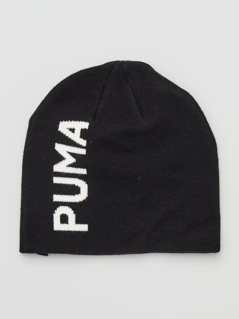 Bonnet 'Puma' - Noir - Kiabi - 10.50€