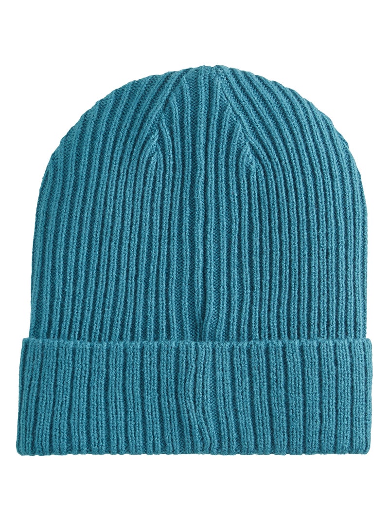 Bonnet Puma Ribbed Classic Cuff Beanie Vert - Kiabi