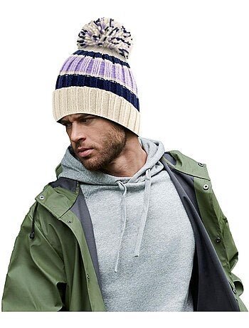 Bonnet rayé hygge - beechfield
