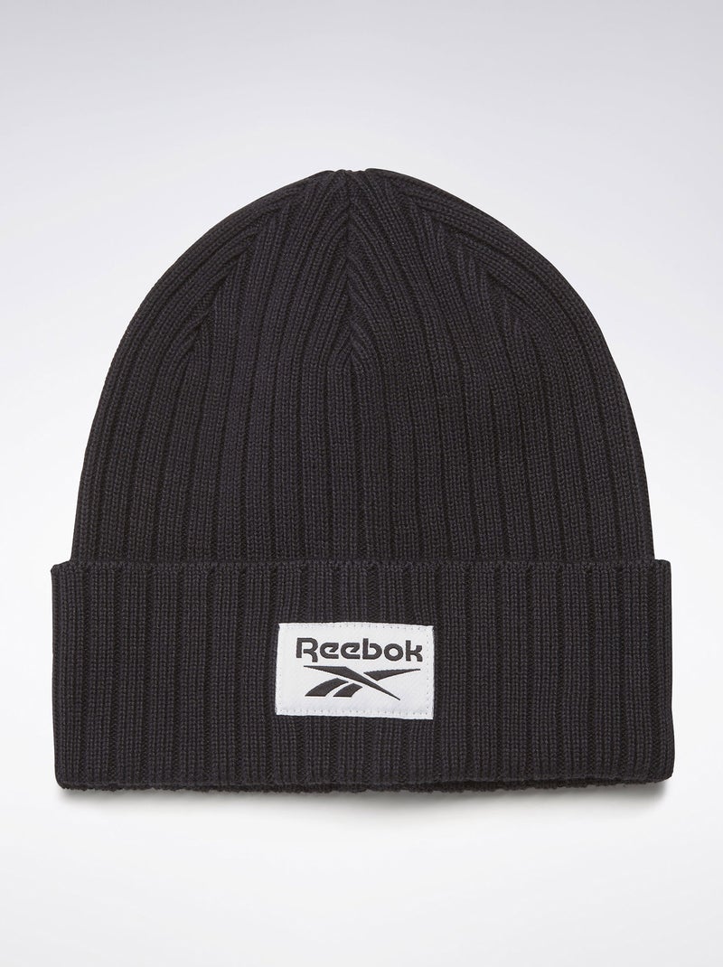 Bonnet 'Reebok en maille Noir - Kiabi