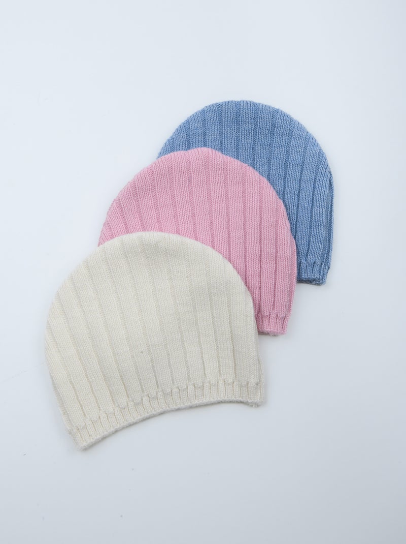 Bonnet RETRO Rose clair - Kiabi