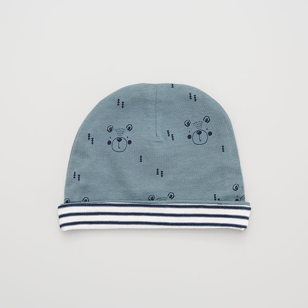 Bonnet Reversible Bebe Fille Gris Bleu Kiabi 4 00 Bonnet Reversible Bebe Fille Gris Bleu Kiabi 4 00