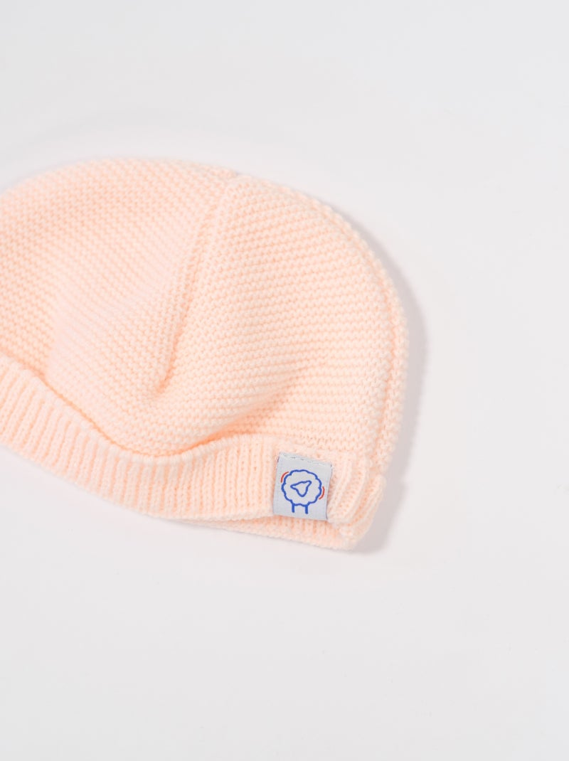 Bonnet rond Rose pastel - Kiabi