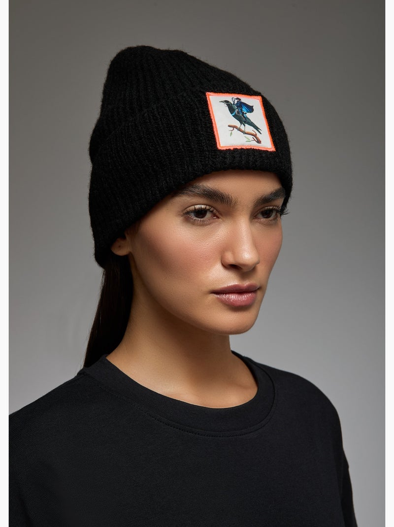 Bonnet sappo zorro  femme - sae paris Noir - Kiabi