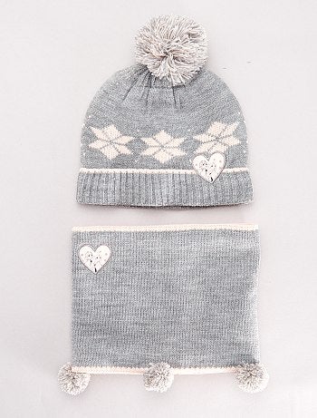 Rose Minnie Avec Pompon Pour Enfants Et Bebe Fille Noir Echarpe Gant Blanc Bonnet Hiver Original Rouge Accessoires Fille