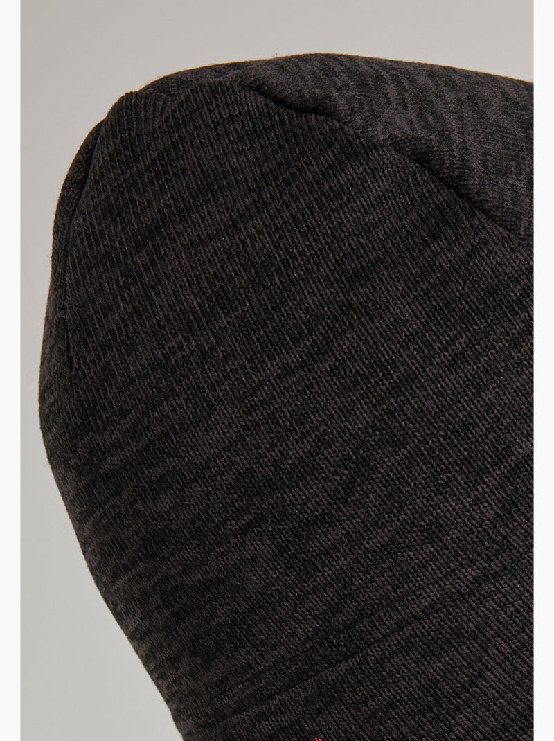 Bonnet thermolactyl en maille polaire, mixte - damartsport Noir - Kiabi