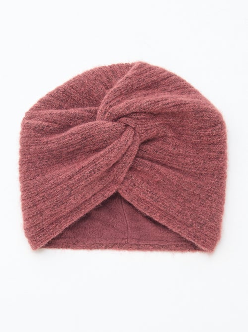 Bonnet tressé - Kiabi