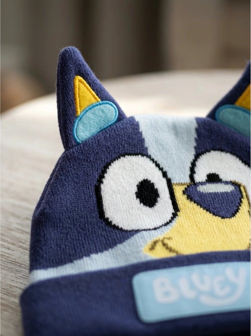 Bonnet tricot avec oreilles bluey bbc studios - Kiabi Bonnet tricot avec oreilles bluey bbc studios - Kiabi