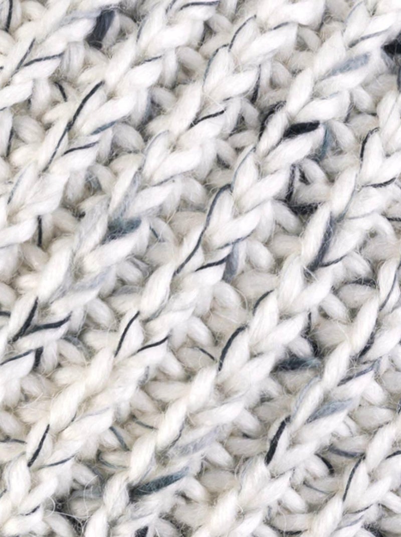 Bonnet Tricot Cabra Blanc - Kiabi