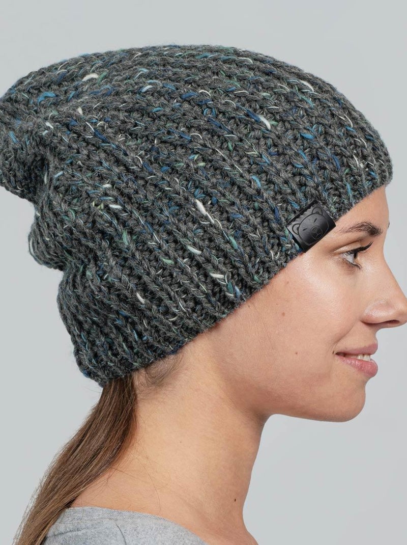 Bonnet Tricot Cabra Gris foncé - Kiabi