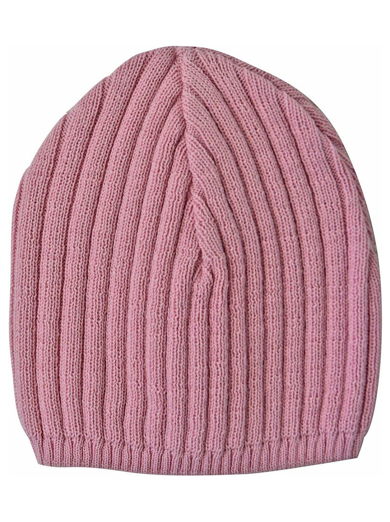 BONNET TRICOT ENFANT BRUGES Rose - Kiabi