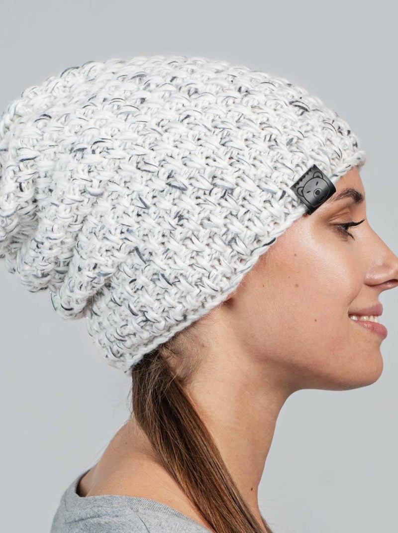 Bonnet Tricot Lumina - Made in UE Blanc - Kiabi