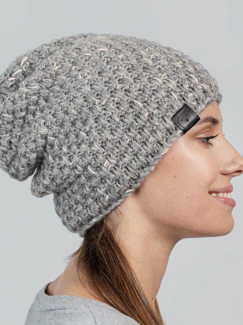 Bonnet Tricot Lumina - Made in UE Gris - Kiabi
