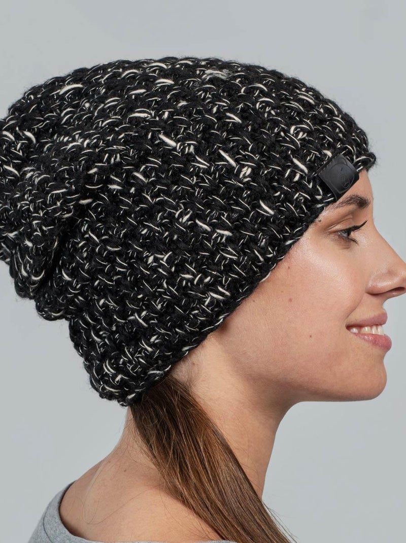 Bonnet Tricot Lumina - Made in UE Noir - Kiabi