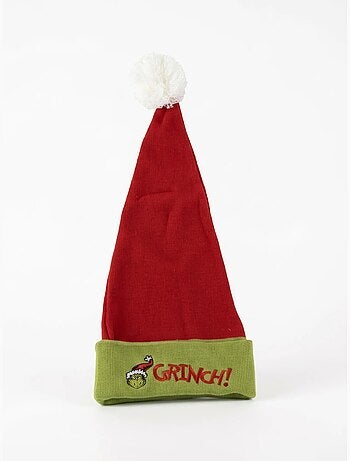 Bonnet tricoté enfant the grinch