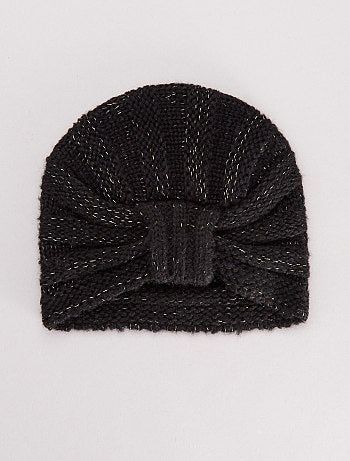Bonnet turban pailleté - Kiabi