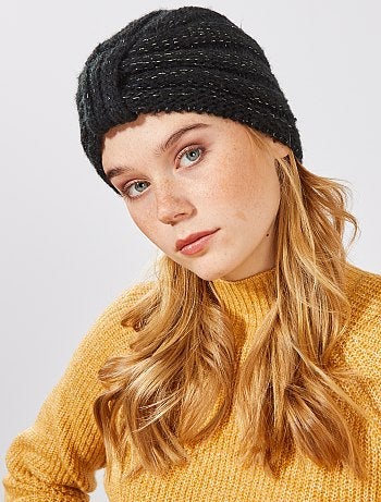 Bonnet turban pailleté - Kiabi
