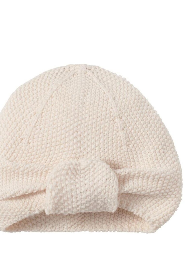 Bonnet turban pour bébé Blanc cassé - Kiabi