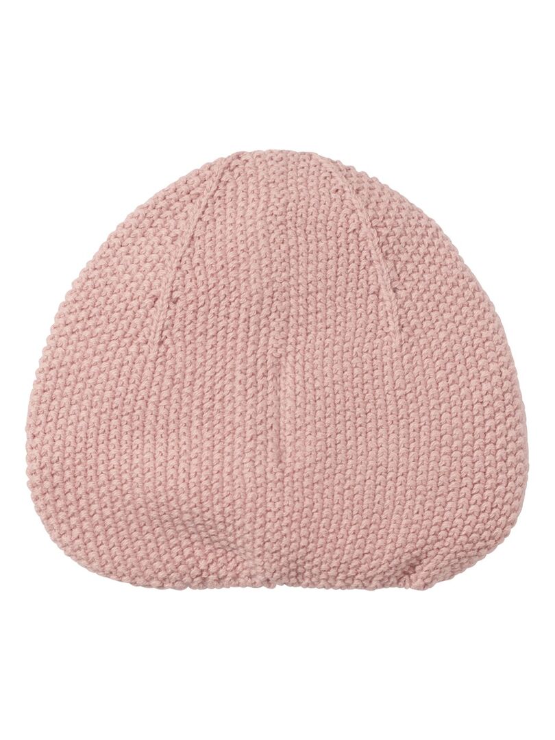Bonnet turban - Rose poudré - Kiabi - 4.80€