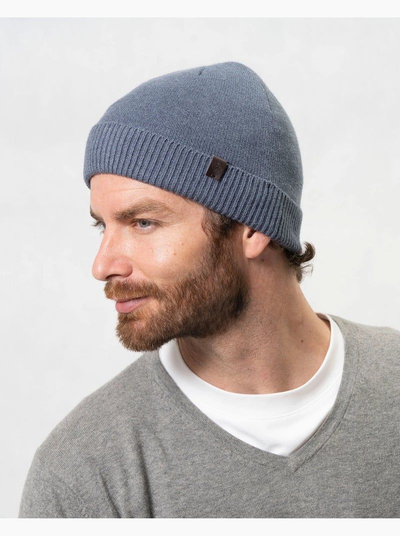 Bonnet ultra doux, non doublé homme Bleu denim - Kiabi