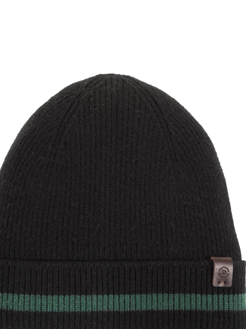 Bonnet ultra doux, non doublé homme Isotoner Noir - Kiabi