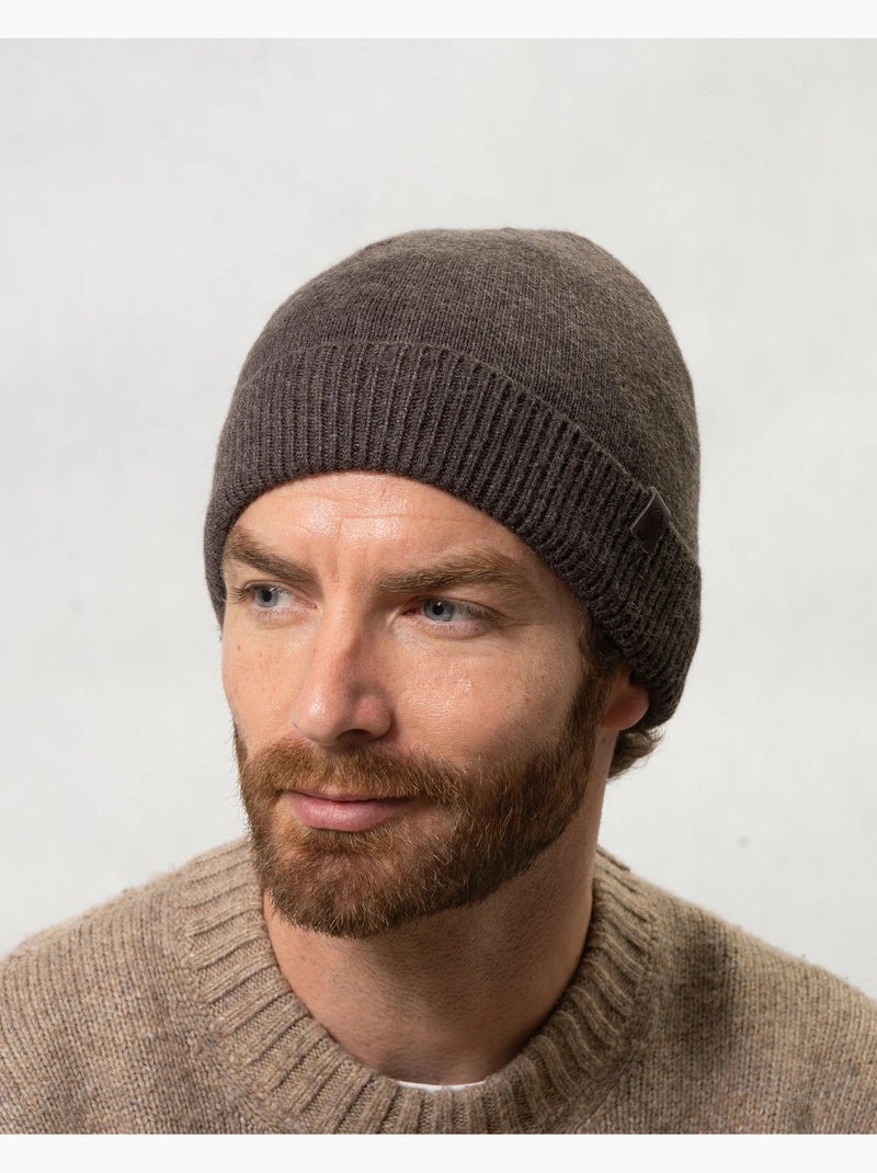 Bonnet ultra doux, non doublé homme Taupe - Kiabi