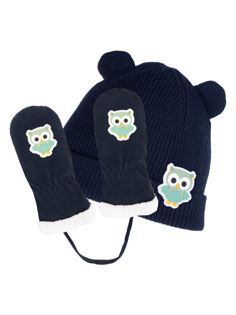 Bonnet Ultra Doux, Non doublé mixte bébé Isotoner Bleu marine - Kiabi