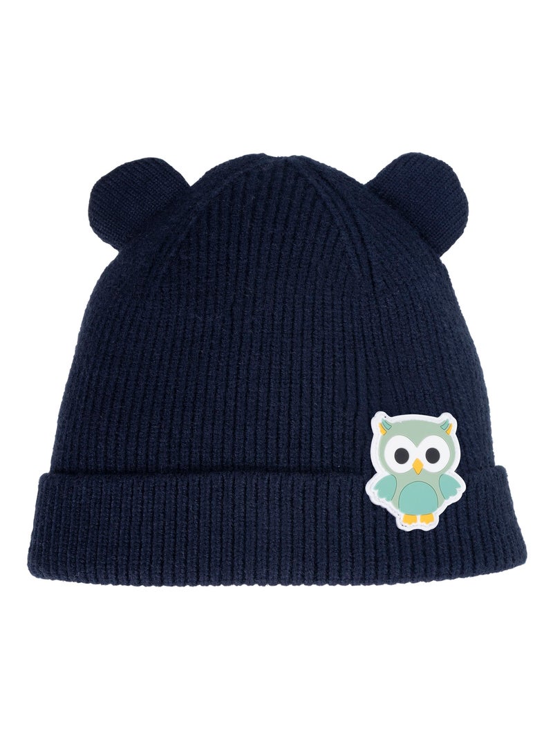Bonnet Ultra Doux, Non doublé mixte bébé Isotoner Bleu marine - Kiabi