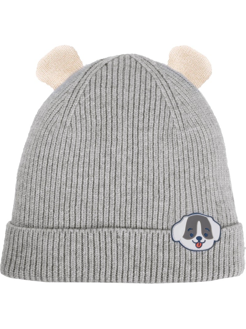 Bonnet ultra doux, non doublé mixte bébé isotoner Gris Gris - Kiabi