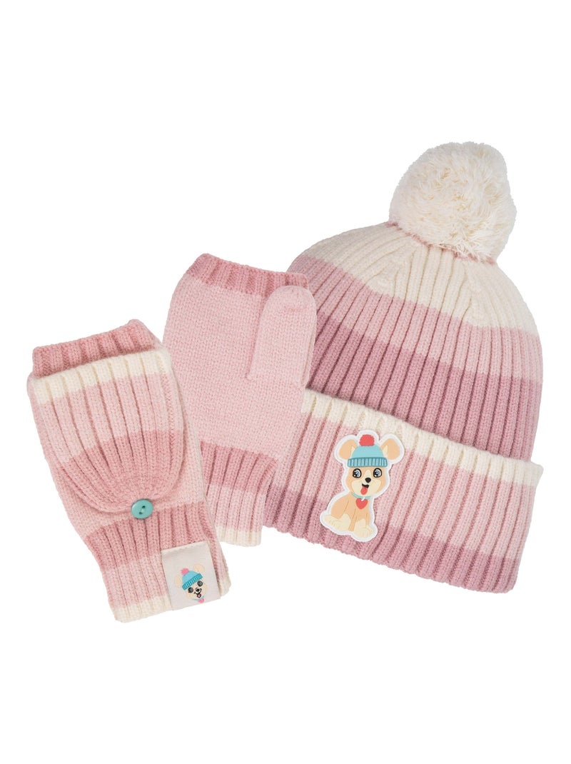 Bonnet Ultra Doux, Non doublé mixte enfant Isotoner Rose - Kiabi
