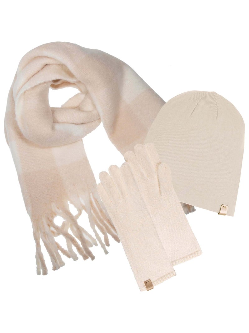 Bonnet ultra doux, taille unique femme Isotoner Beige clair - Kiabi