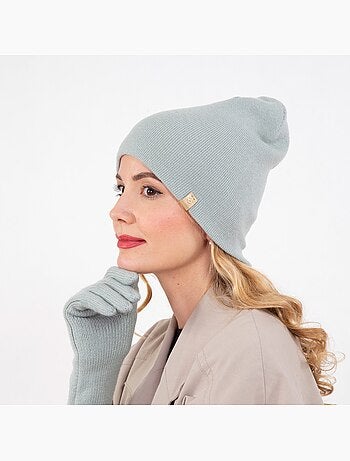 Bonnet ultra doux, taille unique femme