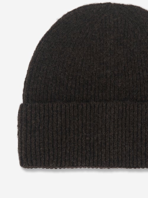 Bonnet uni avec revers - Kiabi Bonnet uni avec revers - Kiabi