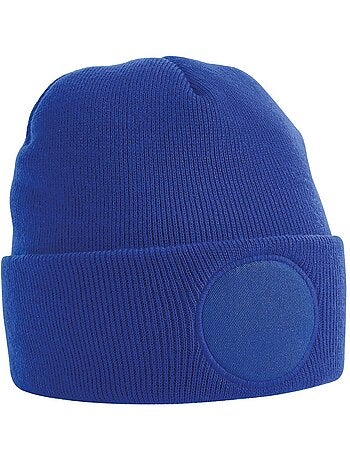 Bonnet unisexe à écusson pour adultes - beechfield